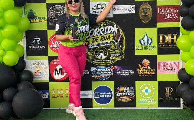Vereadora Cátianne Alves participa da Corrida de Rua realizada em Canutama e reforça apoio ao esporte