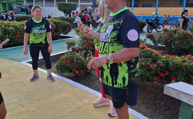 Vice-prefeito Carlos Menezes participa da primeira Corrida de Rua de Canutama e destaca importância do esporte