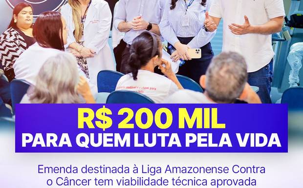 Coronel Rosses destina R$ 200 mil para apoiar o Programa de terapia da dor e cuidados paliativos da LACC