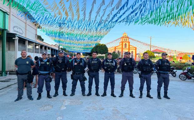 Polícia Militar reforça segurança durante consulta pública sobre proposta de nova reserva em Canutama