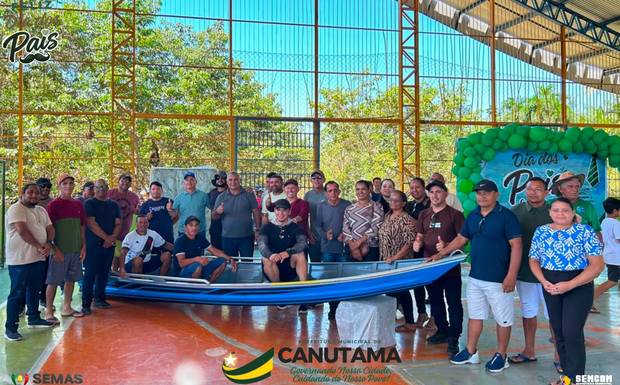 Prefeitura de Canutama realiza festa do Dia dos Pais no distrito de Belo Monte