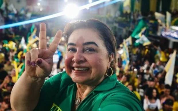 Maria do Carmo faz história e é a primeira mulher a chegar ao 2º turno para o Governo do Amazonas