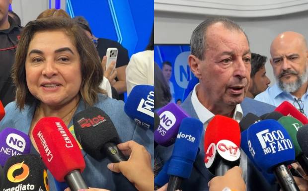 Professora Maria do Carmo cobra melhorias no interior do Amazonas e Omar Aziz critica formato do confronto