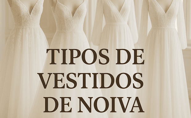 Guia Completo: Tipos de Vestidos de Noiva para Cada Estilo e Silhueta