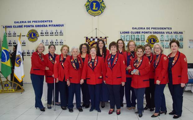 Lions Clube Ponta Grossa Cruzeiro do Sul empossa Nova Diretoria e inaugura Galeria de Presidentes