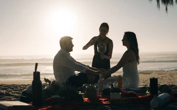Terapia de casal com fotografia do nascer ao pôr do sol