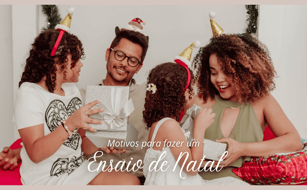 Motivos para fazer um Ensaio de Natal
