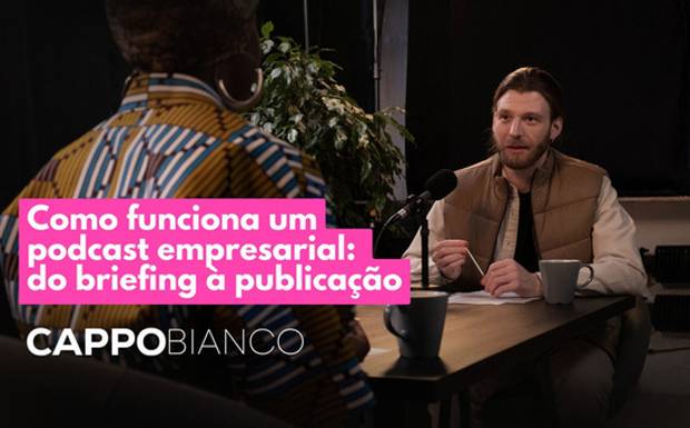 Como funciona um podcast empresarial: do briefing à publicação