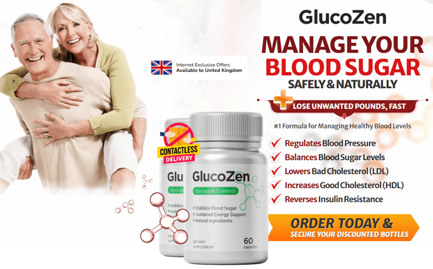 GlucoZen Blood Sugar Support UK Website