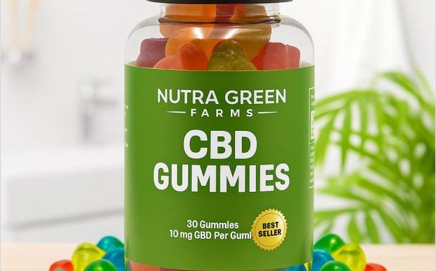 Nutra Green Farms CBD Gummies for Sleep, Stress Relief & Wellness