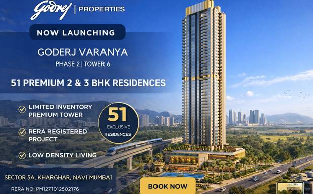 Godrej Varanya Phase 2 RERA Registered Homes in Kharghar