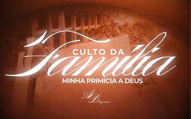 CULTO DA FAMÍLIA
DOMINGO | 19H