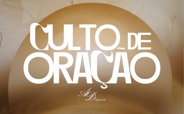CULTO DE ORAÇÃO
SEGUNDA-FEIRA | 19H30