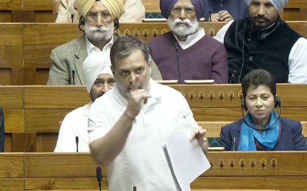Rahul Gandhi Blocked From Citing Magazine in Lok Sabha, Sparks Uproar