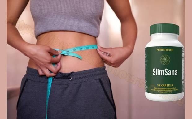 Slimsana Kapseln Natürliches Konzept für gesundes Abnehmen
