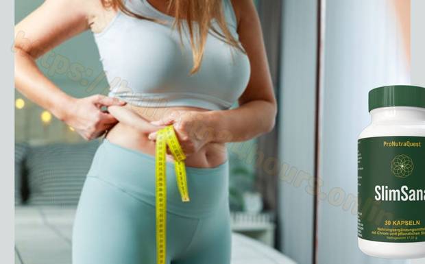 Slimsana Kapseln Premium-Nahrungsergänzung zur Gewichtskontrolle