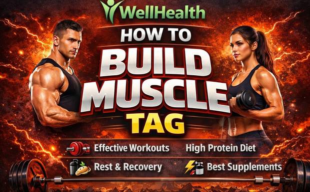 WellHealth How to Build Muscle Tag: Ultimate Guide to Gains