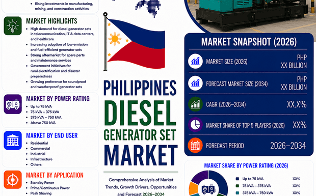 Why is the Philippines Diesel Generator Set Market Booming 2026?