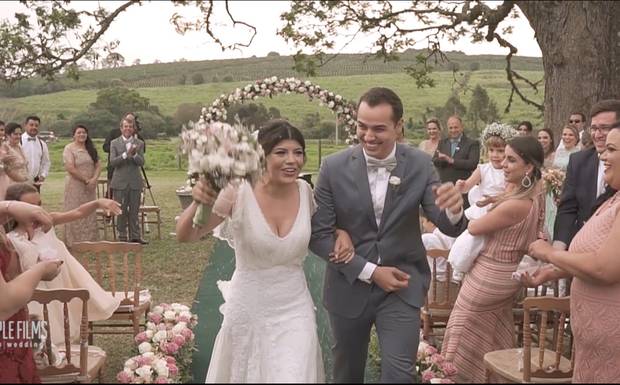 Filmagem de casamento Hotel Fazenda Recanto Shangri-lá - Brotas/SP - Couple Films