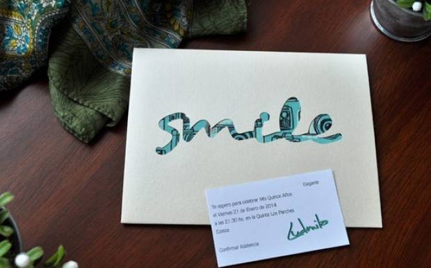 Frases para tarjetas e invitaciones de 15 años