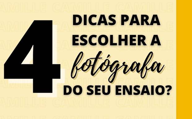 4 DICAS PARA ESCOLHER SEU FOTÓGRAFO DE ENSAIOS
