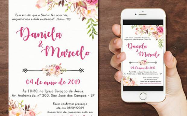 Convite Digital para casamento está na moda?