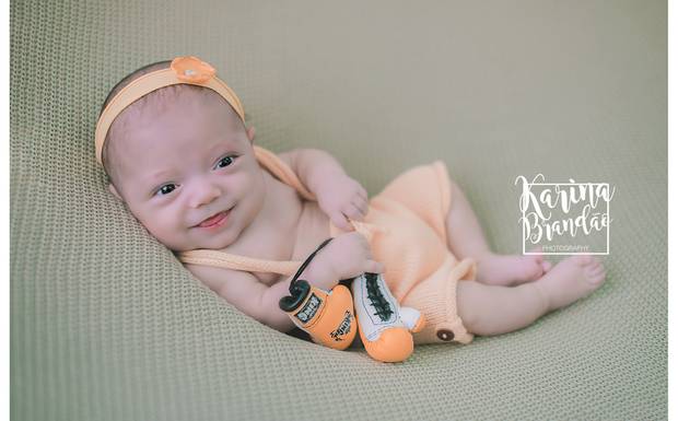 Uma pequena e notável lutadora!!!