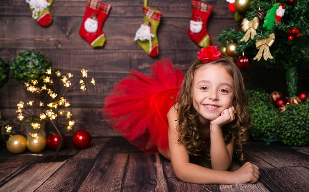 Ensaio Fotográfico em Cenários Temáticos de Natal: Virou Moda