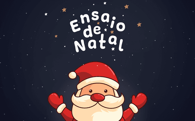 Fim do ano chegando! E vem aí o ENSAIO DE NATAL 2019. Você vai perder?