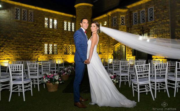Carol e André no blog Eu Amo Casamento