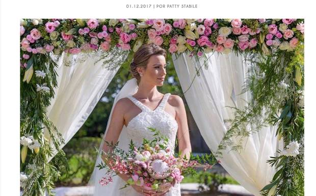 Matéria no Blog Casamento em Buzios