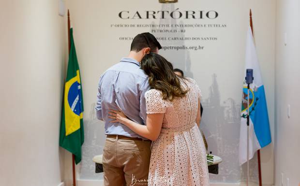 Petrópolis - Natália e Diogo - Casamento civil