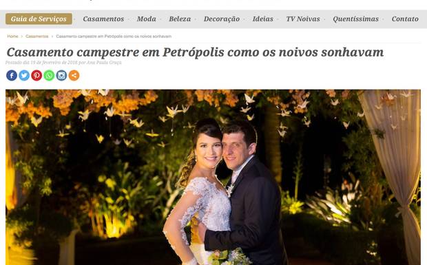 Casamento Mariana e João no site EuAmoCasamento.com