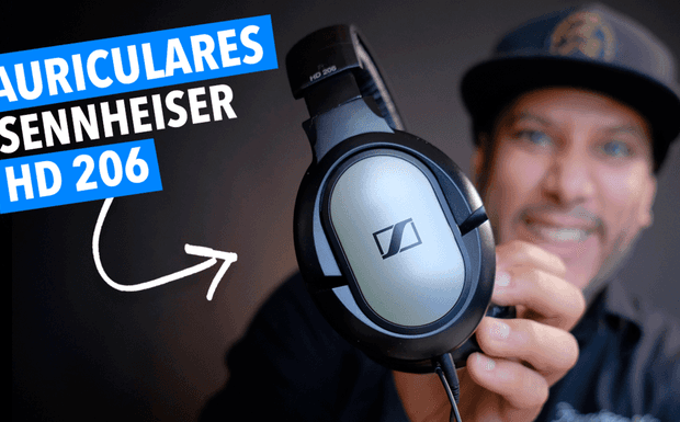 Auriculares SENNHEISER HD 206 - REVIEW EN ESPAÑOL