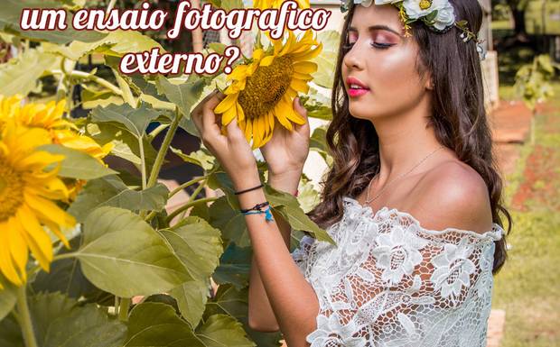 O que levar para um ensaio fotográfico externo?