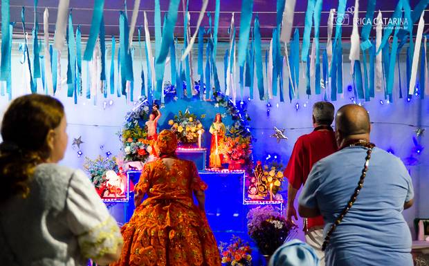 {SP} Festa de Iemanjá na Praia Grande