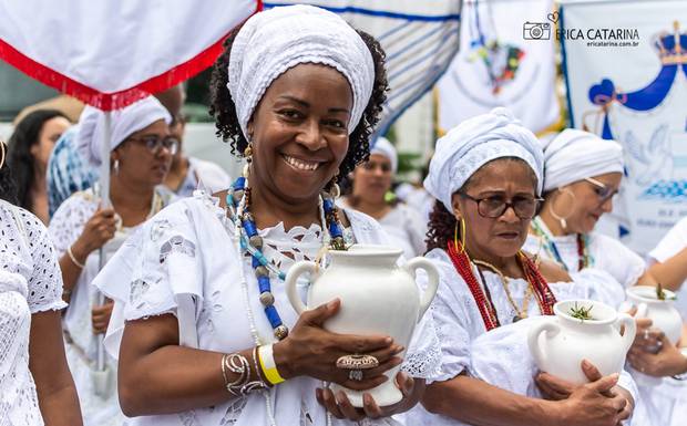 {SP} Procissão de Iemanjá em Santos