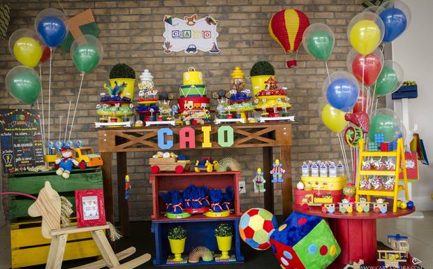 A grana apertou para fazer a festa infantil?
