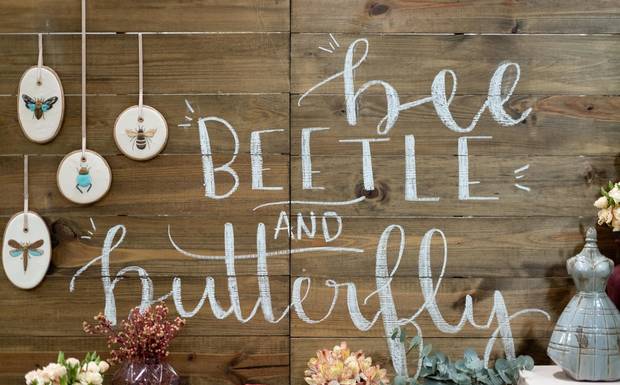 Bee, Beetle and Butterfly