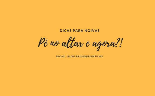 Pé no altar e agora?!