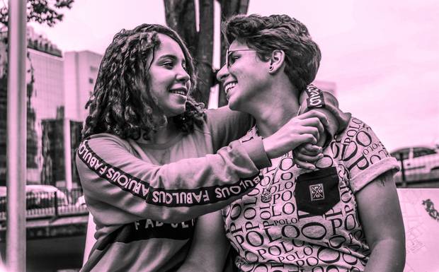 Carolina Mendes e Evellyn Rodrigues