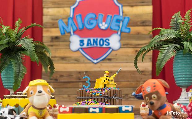 Decoração - Miguel 3 anos.