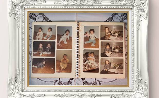 Memórias do álbum de fotografia