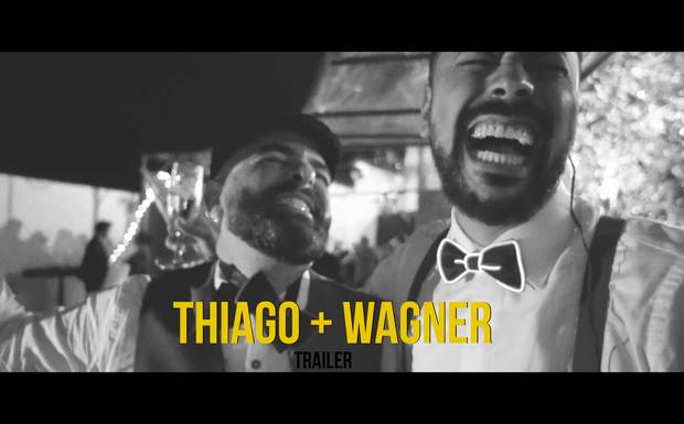 Eu os declaro marido e marido - Casamento em casa do Thiago e Wagner