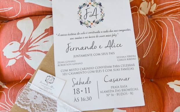 Casamento na praia ! Alice e Fernando I Búzios