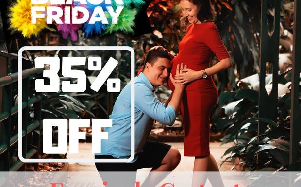 Black Friday - Ensaio de Gestante
