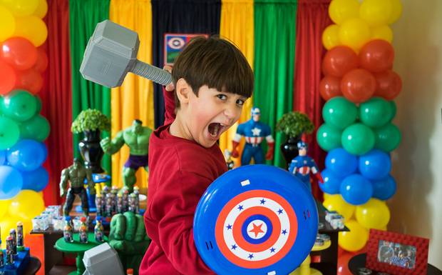Lucas o Super Herói faz 7 anos! 
