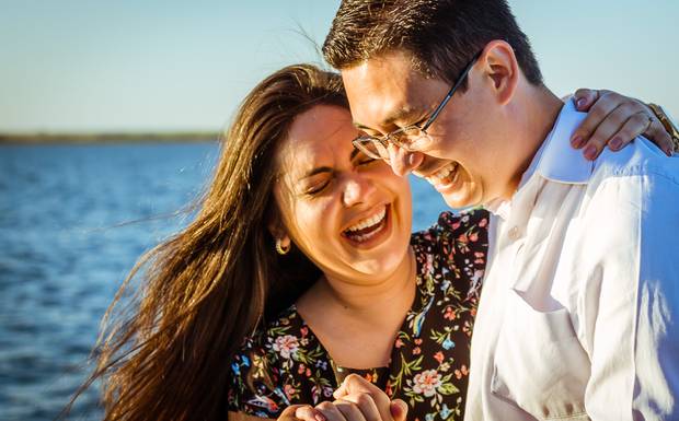 O dia feliz da Fernanda e do Felipe Chu