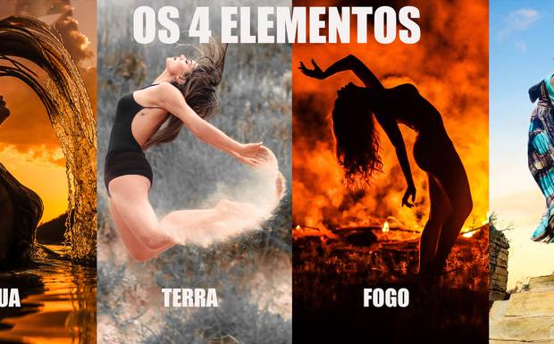 Os 4 Elementos por Polyane Fiorentino