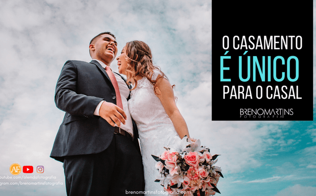 O casamento é único para o casal | Breno Martins